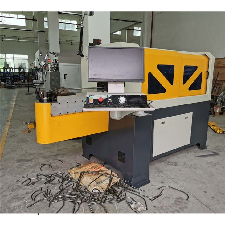 Head Rotation Steel Wire Bending Machine