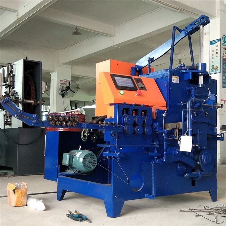 Automatic Iron Hanger Making And Welding Machine